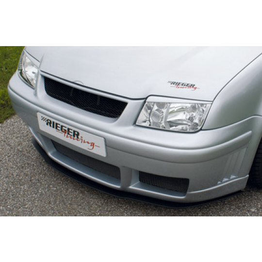 Rieger kryt kapoty (půlměsíc) pro Volkswagen Bora 1J combi, sedan, plast ABS bez povrchové úpravy