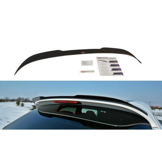Maxton Design prodloužení spoileru pro Kia Cee'd Mk 2/ProCeed GT, černý lesklý plast ABS