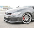 Rieger spoiler pod přední nárazník pro Volkswagen Golf 7 GTD, GTI 3-dvéř., 5-dvéř. před faceliftem, r.v. 04/13-12/16, 06/13-12/16, plast ABS bez povrchové úpravy