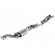 Borla středový díl výfukového systému "S-Type" pro Ford F-150 Raptor R 5.2L V8, automat, 4WD, CC s SHB (5'6'') rozvor 145,5'', r.v. 2023-2024