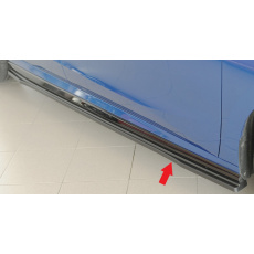 Rieger spoiler pod boční práh mont. strana pro Škoda Fabia PJ hatchback, r.v. 06/21-, plast ABS bez povrchové úpravy