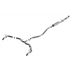 Borla Cat-Back výfukový systém "S-Type" pro Honda Civic EX/Touring 1.5L, Turbo, automat, FWD, 4-dveř., 2022-2023 sedan