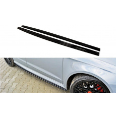 Maxton Design difuzory pod boční prahy pro Audi RS3 8V, černý lesklý plast ABS Maxton Design difuzory pod boční prahy pro Audi RS3 8V, černý lesklý plast ABS