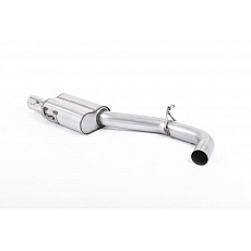 Milltek Sport Optional Road+ středový tlumič vyměnou za MSAU618 nebo 618REP (hlasitější než MSAU618) pro Audi S3 2.0 TFSI quattro Sedan/Cabrio 8V/8V.2 (bez GPF) 2013-2018