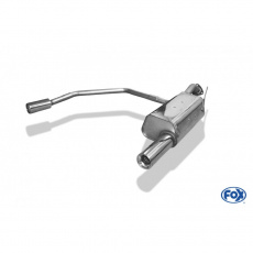 Fox Sportauspuff koncový tlumič výfuku s koncovkou 1x90 Typ 13 na obou stranách pro Mitsubishi Carisma s motorem 1.9 D Fox Sportauspuff koncový tlumič výfuku s koncovkou 1x90 Typ 13 na obou stranách pro Mitsubishi Carisma s motorem 1.9 D