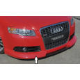 Rieger spoiler pod přední nárazník pro Audi A4 8E avant, sedan po faceliftu, r.v. 11/04-, plast ABS bez povrchové úpravy, bez žebrování