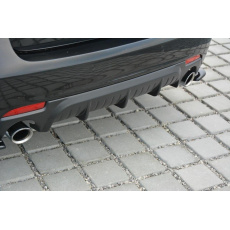 Maxton Design vložka zadního nárazníku pro Saab 9-3 Aero/Mk2 Facelift, Carbon-Look Maxton Design vložka zadního nárazníku pro Saab 9-3 Aero/Mk2 Facelift, Carbon-Look