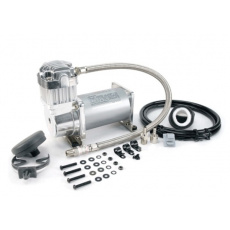 VIAIR vzduchový kompresor 325C Chrom, max. tlak 10,3 bar (150 PSI), Napětí 12V VIAIR vzduchový kompresor 325C Chrom, max. tlak 10,3 bar (150 PSI), Napětí 12V