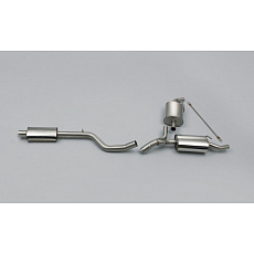 Milltek Sport homologovaný výfuk cat-back pro Renault / Alpine Clio III 200 (vč. Cup) 2009-2012, Uses OE tailpipe trims Milltek Sport homologovaný výfuk cat-back pro Renault / Alpine Clio III 200 (vč. Cup) 2009-2012, Uses OE tailpipe trims