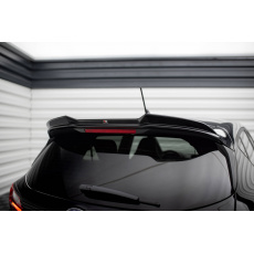 Maxton Design prodloužení spoileru 3d pro Ford Fiesta ST Mk8 Facelift, černý lesklý plast ABS