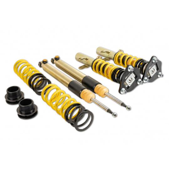 Výškově stavitelný podvozek ST Suspensions ST XTA plus 3 s 3-cestně nastavitelnou tuhostí a unibaly pro Nissan 350Z Roadster Z33 max zatížení PN do 975 kg