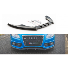 Maxton Design spoiler pod přední nárazník pro Audi S4 B8, černý lesklý plast ABS Maxton Design spoiler pod přední nárazník pro Audi S4 B8, černý lesklý plast ABS