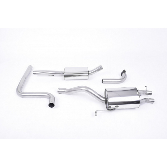 Milltek Sport výfukový systém cat-back s rezonátorem (tišší) pro Ford Fiesta Mk7/Mk7.5 1.0T EcoBoost (100/125/140PS) 2013-2017, Jet-80 karbonové koncovky Milltek Sport výfukový systém cat-back s rezonátorem (tišší) pro Ford Fiesta Mk7/Mk7.5 1.0T EcoBoost (100/125/140PS) 2013-2017, Jet-80 karbonové koncovky