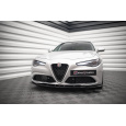 Maxton Design spoiler pod přední nárazník ver.2 pro Alfa Romeo Giulia Sport, černý lesklý plast ABS