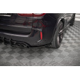 Maxton Design boční difuzory pod zadní nárazník pro BMW X5 M F15, černý lesklý plast ABS