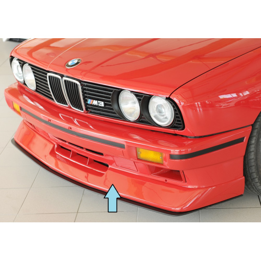 Rieger spoiler pod přední nárazník pro BMW řada 3 E30 M3 kupé, r.v. 01/86-, plast ABS bez povrchové úpravy