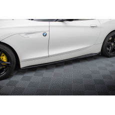 Maxton Design difuzory pod boční prahy pro BMW Z4 E89, černý lesklý plast ABS