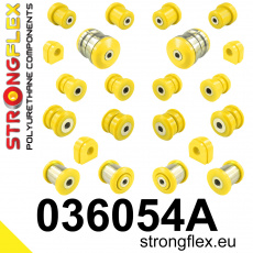 036054A: Strongflex Sada silentbloků zavěšení varianta SPORT 036054A: Strongflex Sada silentbloků zavěšení varianta SPORT