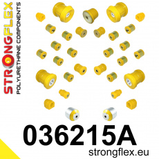 036215A: Strongflex Kompletní sada silentbloků pro zavěšení varianta SPORT 036215A: Strongflex Kompletní sada silentbloků pro zavěšení varianta SPORT