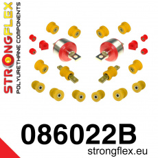 086022B: Strongflex Sada silentbloků zadního zavěšení 086022B: Strongflex Sada silentbloků zadního zavěšení