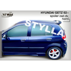 Stylla spoiler zadních dveří Hyundai Getz - horní