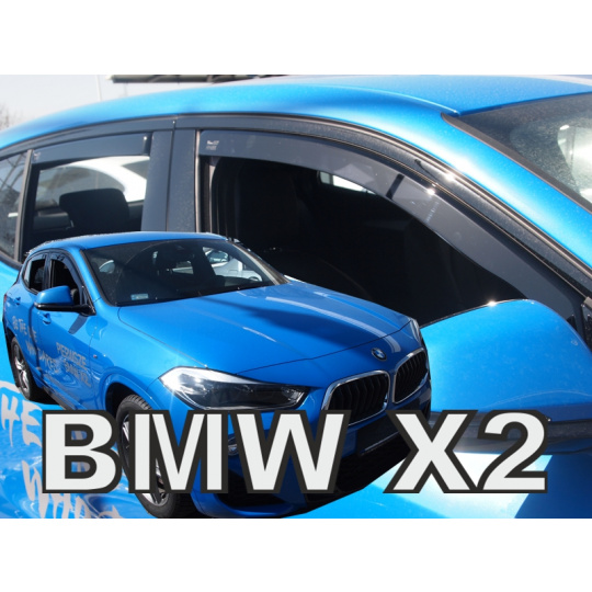 HEKO ofuky oken BMW X2 5dv (F39, od 2018) přední + zadní