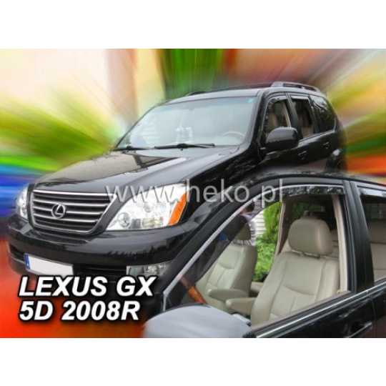 HEKO ofuky oken Lexus GX 5D (2004-2009) přední