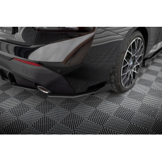 Maxton Design "Street Pro" boční difuzory pod zadní nárazník s křidélky pro BMW řada 2 G42 Standard, plast ABS bez povrchové úpravy, s červenou linkou Maxton Design "Street Pro" boční difuzory pod zadní nárazník s křidélky pro BMW řada 2 G42 Standard, plast ABS bez povrchové úpravy, s červenou linkou