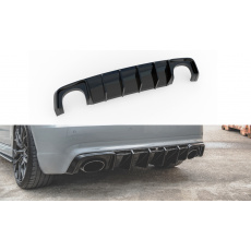 Maxton Design vložka zadního nárazníku pro Audi RS3 8V, černý lesklý plast ABS