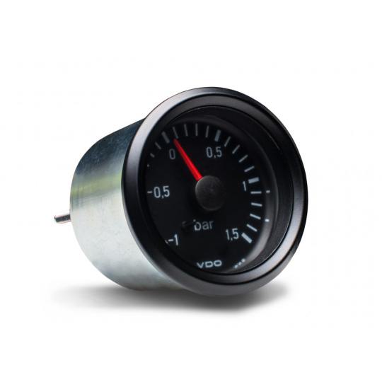 VDO série Cocpit Vision přídavný ukazatel tlaku turba -1 až 1,5bar