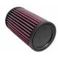 K&N univerzální kulatý filtr se vstupem 62 mm a výškou 152 mm, gumový vrchlík, vnější průměr 89 mm
