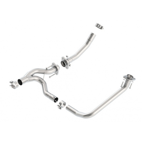 Y-pipe vedení pro Jeep Wrangler JK/JKU 3,6l 4WD 2/4-dvéř. r.v. od 12-18