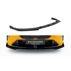 Maxton Design "Street Pro" spoiler pod přední nárazník s křidélky pro BMW řada 1 F70, plast ABS bez povrchové úpravy, M-Pack, s černou a červenou linkou Maxton Design "Street Pro" spoiler pod přední nárazník s křidélky pro BMW řada 1 F70, plast ABS bez povrchové úpravy, M-Pack, s černou a červenou linkou