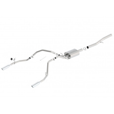 Borla Cat-Back výfukový systém "S-Type" pro GMC Sierra 1500 6,2l EC/SB 78,7", CC/SHB 69,3", WB 143,5", r.v. od 14-18, typ koncovek: chromové Borla Cat-Back výfukový systém "S-Type" pro GMC Sierra 1500 6,2l EC/SB 78,7", CC/SHB 69,3", WB 143,5", r.v. od 14-18, typ koncovek: chromové