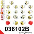 036102B: Strongflex Sada silentbloků zadního zavěšení