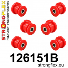 126151B: Front subframe bush kit 126151B: Front subframe bush kit
