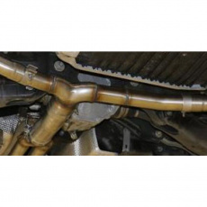 Fox Sportauspuff spojovací trubka pro Mercedes třída C 205 s motorem 3.0