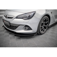 Maxton Design rohové spoilery pod přední nárazník pro Opel Astra J (Mk4), GTC OPC-Line