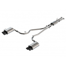 Borla Cat-Back výfukový systém "ATAK" pro Ford Explorer ST 3,0l V6 EcoBoost s automatickou převodovkou, AWD, 4-dvéř., r.v. 2020, typ koncovek: černé