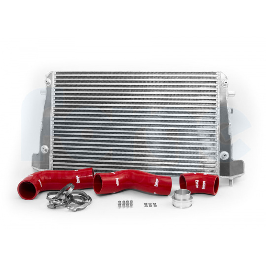 Forge Motorsport intercooler kit pro Volkswagen Golf 5 GTI / Golf 6 GTI / Golf 6 R, barva silikonových hadic: Červená