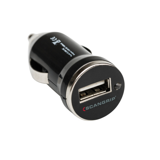 SCANGRIP CAR ADAPTOR 5V, 12-24V - nabíječka pro světla SCANGRIP z cigaretového zapalování