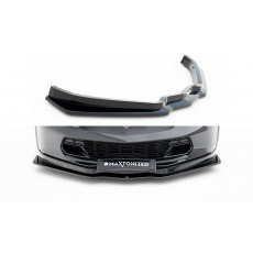 Maxton Design spoiler pod přední nárazník ver.1 pro Chevrolet Corvette C7, černý lesklý plast ABS Maxton Design spoiler pod přední nárazník ver.1 pro Chevrolet Corvette C7, černý lesklý plast ABS