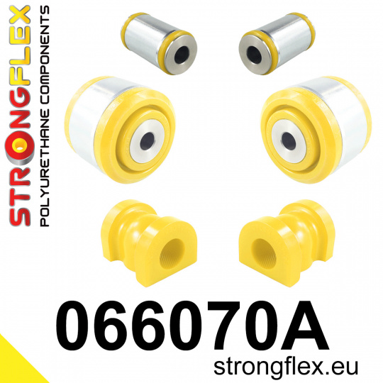 066070A: Strongflex Sada silentbloků předního zavěšení varianta SPORT