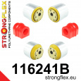 116241B: Strongflex Sada silentbloků předního zavěšení