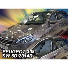 HEKO ofuky oken Peugeot 308 II Combi 5dv (od 2013) přední + zadní