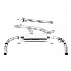 Milltek Sport výfukový systém OPF/GPF Back bez rezonátoru (hlasitější) pro Mercedes CLA CLA45, 45S AMG 2.0 Turbo Coupe/SHooting Brake (s OPF/GPF) 2020-2021