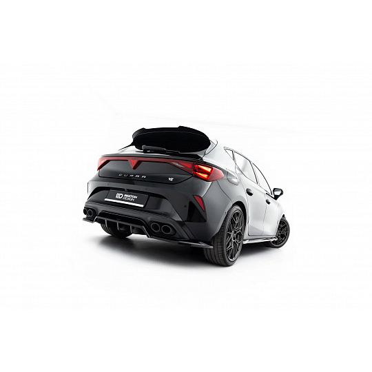 Maxton Design spoiler pod zadní nárazník s žebrováním v.2 pro Cupra Leon Mk1 Facelift, černý lesklý plast ABS Maxton Design spoiler pod zadní nárazník s žebrováním v.2 pro Cupra Leon Mk1 Facelift, černý lesklý plast ABS