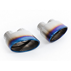 Milltek Sport výfukový systém cat-back (Road+) pro Audi RS5 B9.5 2.9 V6 Turbo Sportback (bez OPF) 2019-2024, typ koncovek: titanové modré