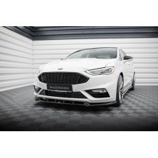 Maxton Design spoiler pod přední nárazník pro Ford Mondeo Mk5 Facelift, černý lesklý plast ABS Maxton Design spoiler pod přední nárazník pro Ford Mondeo Mk5 Facelift, černý lesklý plast ABS