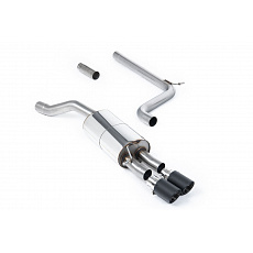 Milltek Sport výfukový systém cat-back GPF/OPF Back systém pro Volkswagen Polo 1.5 TSI (AW 5-dvéř. vč. Facelift) - s GPF/OPF 2019-2024, typ koncovek: JET-90 karbonové